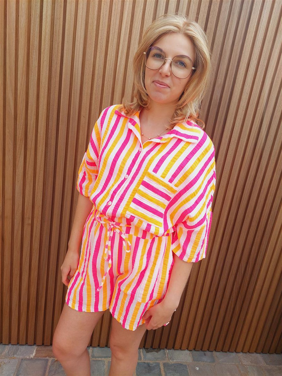 Set DREAMY oranje/fuschia