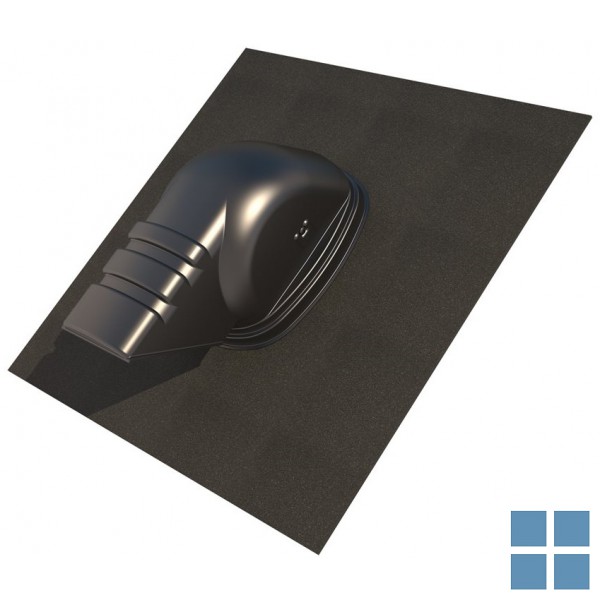 Ubbink solar/airco kabel-en leidingdakdoorvoerpan hellend dak dia 125 mm