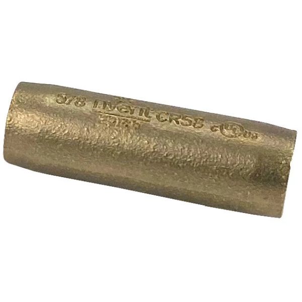 Threaded Coupler for Copper-Bonded Earth Rod, Sectional, Bronze, 15,875 mm dia