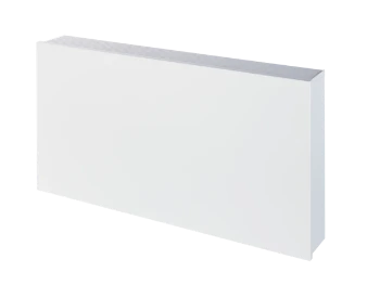 Jaga Briza 12 Plug & Play H550xT12xB950 - compacte ventilo-convector met voeding en kraanset 295 met 2-weg ventiel (24V) - retourventiel EK3/4 - koppelingen EK3/4x16/2 - ingebouwde thermostaat JRT 100-TW