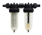 Cintropur NW25 DUO-CTN waterfilter duo 3/4 x 4/4 - 25 micron - debiet 500 l/u