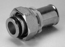 Begetube B-Press messing 2-delige koppeling met losse moer FF 20 x M24 F