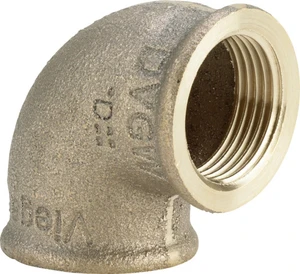 Viega brons knie 90° FF 3/4 x 3/4