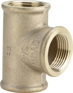 Viega brons T-stuk FFF 5/4 x 5/4 x 5/4