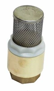 Itap York messing voetklep met inox filter 4/4 F