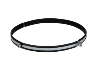 ProOne Spiralit ventilatiebeugel met rubber M8/M10 100 mm - verzinkt