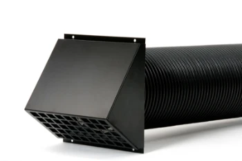 Vasco WTW ventilatiegeveldoorvoer 170/200 mm - zwart