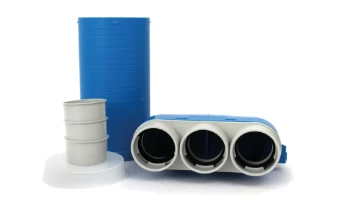 Ventilair UniflexPlus VCH125 subcollector 125 mm - 3 x 63 mm