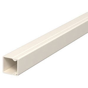 Kabelgoot met deksel WDK 20x20 wit RAL9001