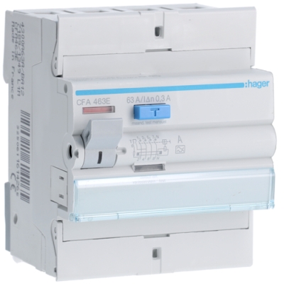 Aardlekschakelaar 4P 63A 300mA type A
