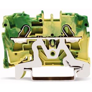 2-draads aardklem 4mm², groen-geel