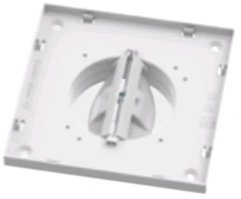 Renson System C+ Evo III Healthbox 3.0 roosterbasis regelbaar 125 mm - 174 x 174 mm - wit