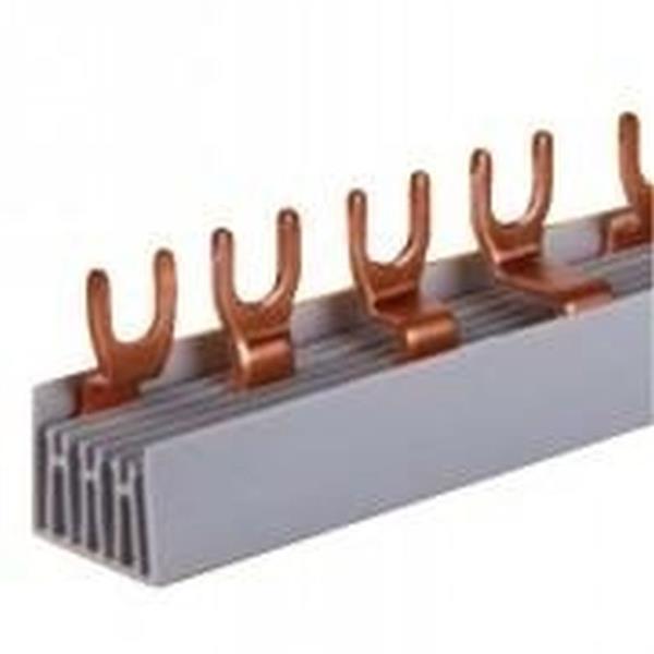 FTG Kamgeleider, 4-Polig, Vork, 16mm², T- Vorm, 54mod, 16mm, 1M L1+N/L2+N /L3+N