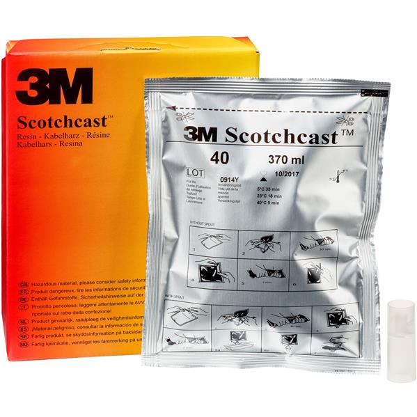 Scotchcast 40-C, Polyurethaan Kabelhars, 2-Componenten CMP-Systeem, C, 370ml