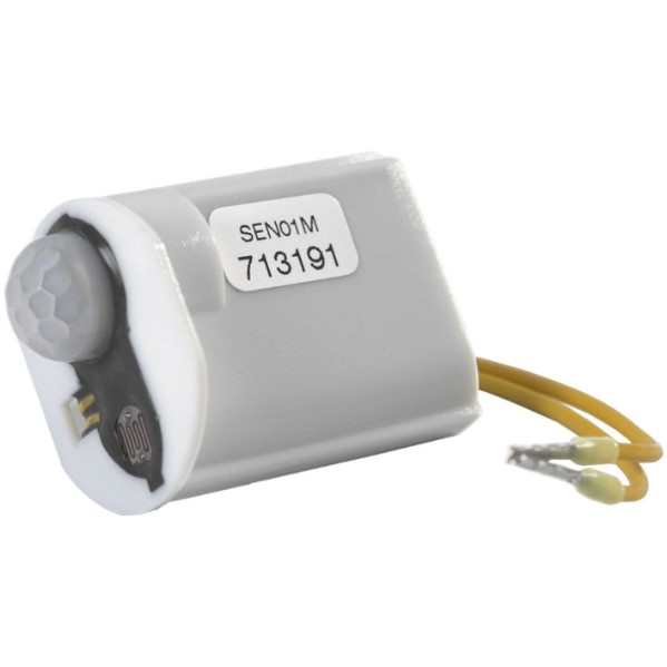 Sensor beweging en licht voor inbouw, witte sensor