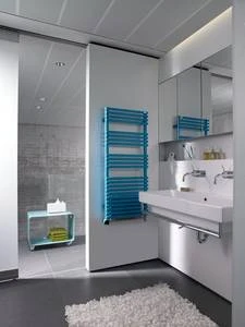 Zehnder Forma Air elektrische handdoekradiator met blower 1226 x 496 mm - 750 + 1000 W - Ral 9016 verkeerswit - incl bediening