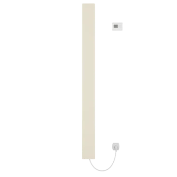 Procasa Gobi elektrische handdoekradiator 1800 x 170 mm - 950W - incl thermostaat - beige mat