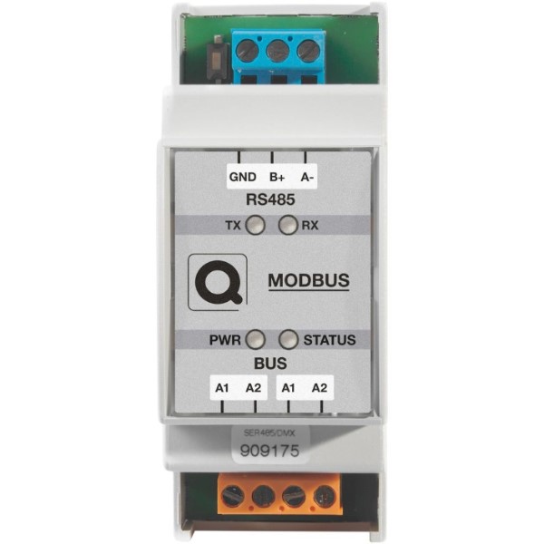 Qbus -Modbus interface voor koppeling HVAC (Daikin, Toshiba, )