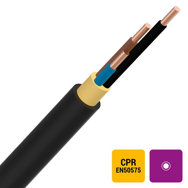 EXVB energie- en aansluitkabel XLPE/PVC 1kV Eca 4X10mm²