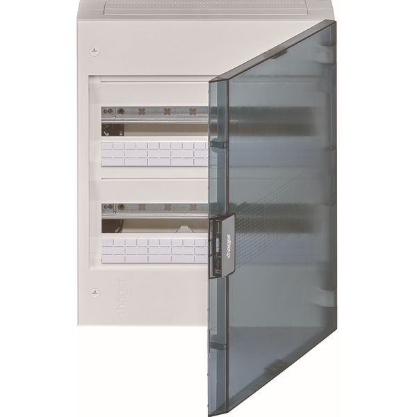 vega verdeelkast - 2R. - 36 M. - doorzichtige deur