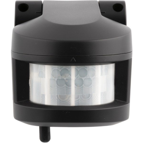 IP55 bussensor voor Temperatuur, Licht, PIR beweging (zwart)