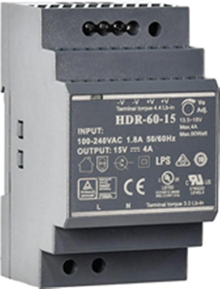 VOEDING 1 UITGANG 60W 15V 4A