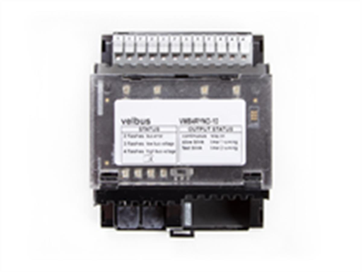 VIERKANAALS RELAISMODULE MET POTENTIAALVRIJE CONTACTEN