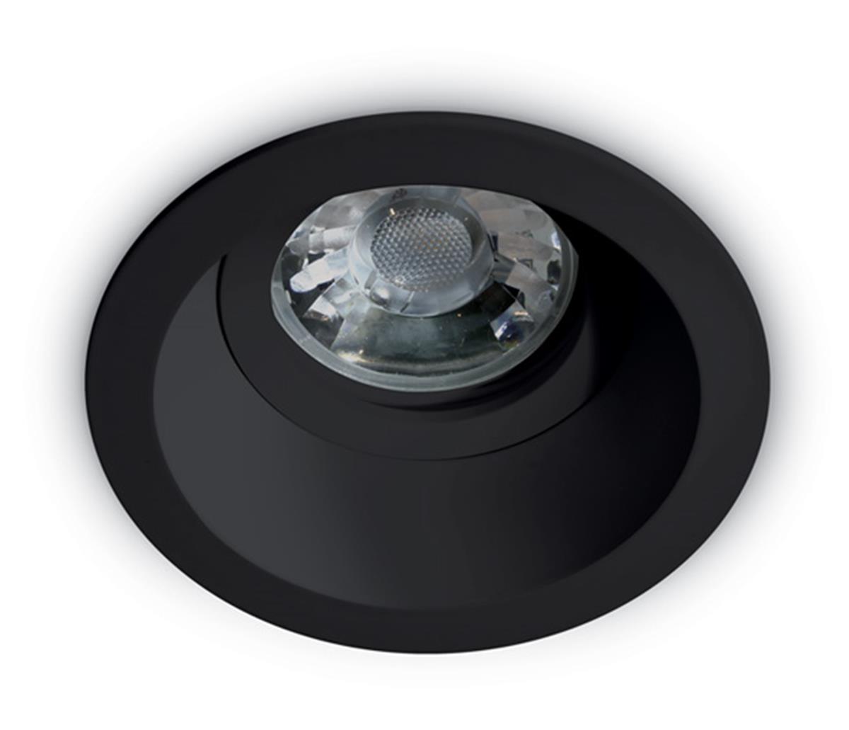 Inbouwspot voor GU10 lamp zwart