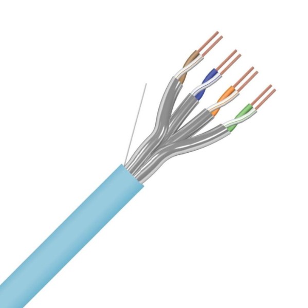 U/FTP CAT6A 4P LSOH B2ca-s1a,d1,a1 Blauw