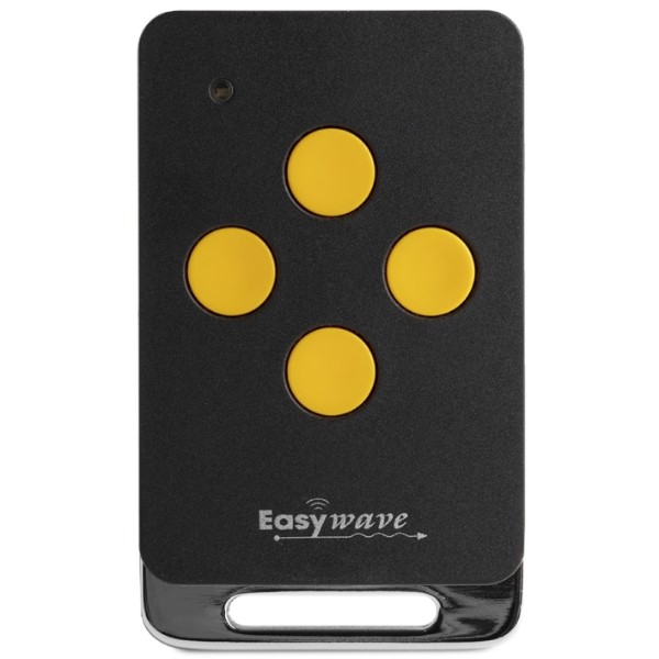 Draadloze Easywave handzender 4 knoppen in metalen behuizing