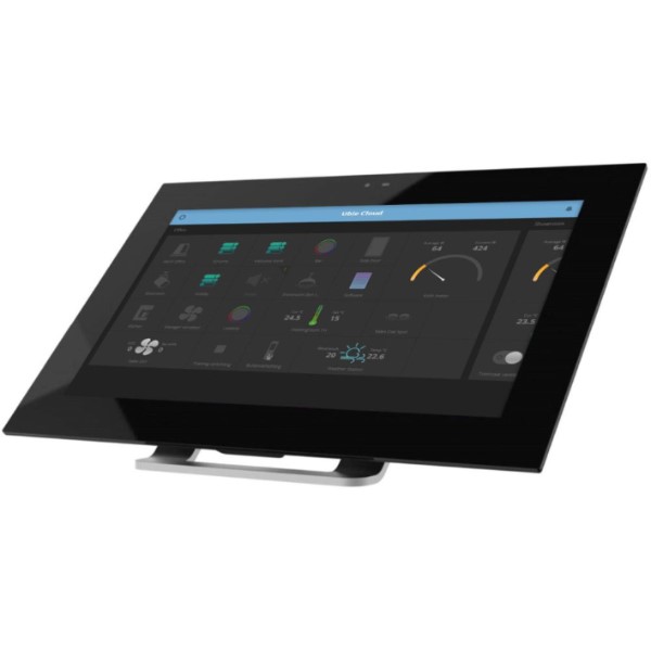 Ergonomische 4mm geanodizeerde aluminium standaard voor UbieTouch Display