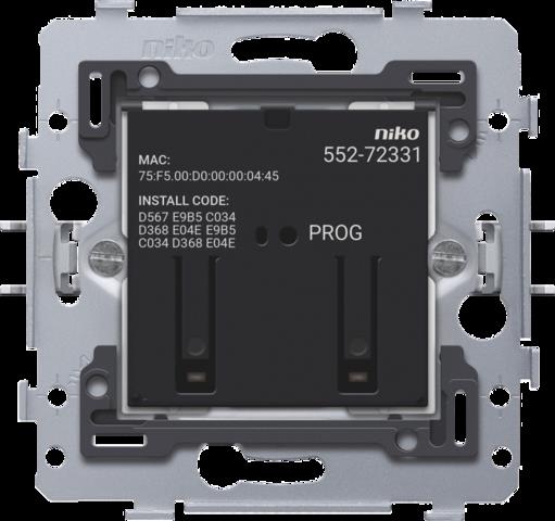 Geconnecteerde motorbediening, zigbee®, 71x71mm, klauw