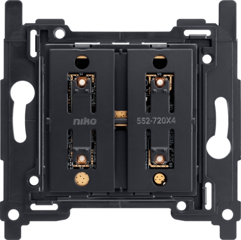 Draadloze schakelaar met batterij, viervoudig, zigbee®