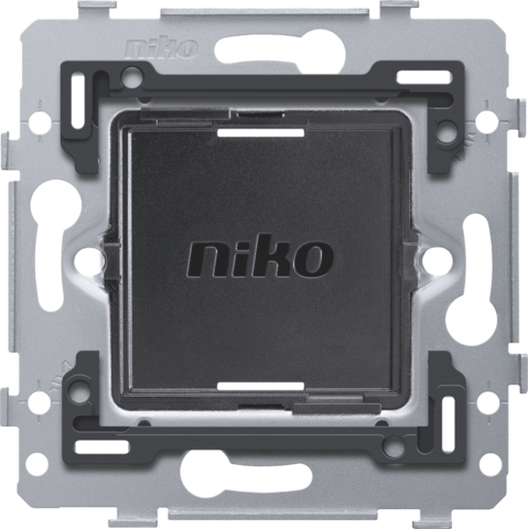 Metalen sokkel zigbee® schakelaar met batterij, 71x71mm, schroef