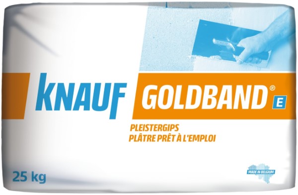 Gipspleister voor wanden en plafonds - Goldband - zak 25kg