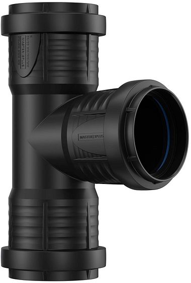 T PP 90°.FFF 75- 50MM ZWART