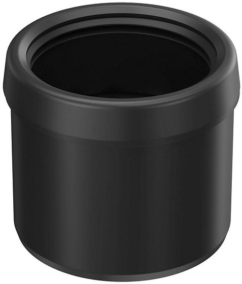 VERLOOPSTUK PP MF +DICHTING 90- 75MM ZWART