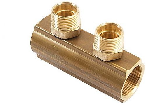 GK COLLECTOR MET EUROKONUS CV 4/4"FF 2X3/4 EK