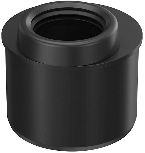 VERLOOPSTUK PP MF +DICHTING 90- 50MM ZWART