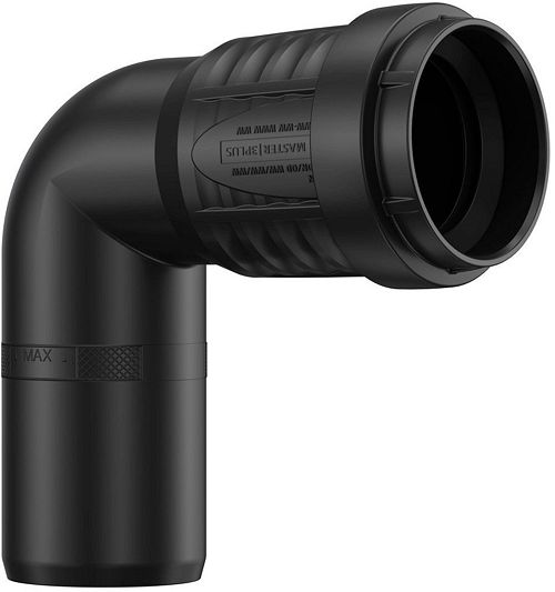 ELLEBOOG PP 90°MF 32MM ZWART