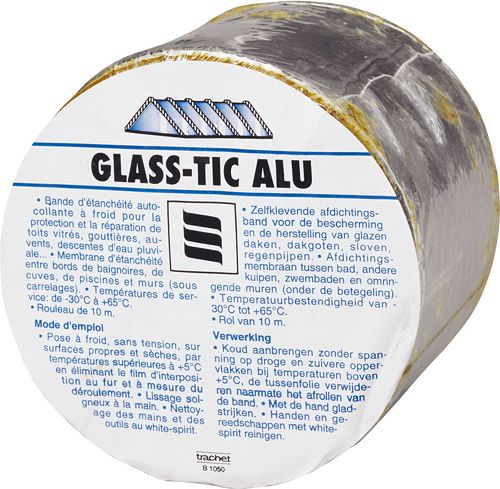 GLASS-TIC ALUBAND 5CM ROL 10M