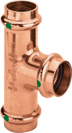 REDUCTIE T 28-22-28MM PROFIPRESS VIEGA