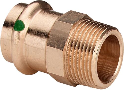 PUNTSTUK 22MM 1/2"M PROFIPRESS VIEGA