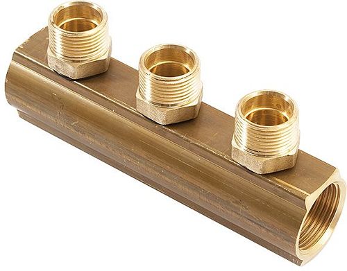 GK COLLECTOR MET EUROKONUS CV 4/4"FF 3X3/4 EK