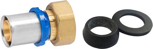 2-DELIGE KOPPELING 16MM-1/2"F ALUPEX