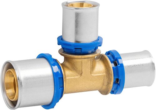 REDUCTIE T 16-20-16MM ALUPEX
