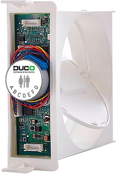 CO2 REGELKLEP VOOR DUCOBOX FOCUS VOOR WOONKAMER/OPEN KEUKEN 75M³/H
