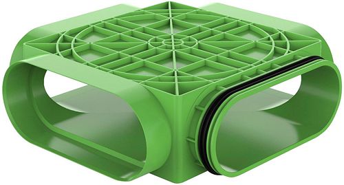 VLOER-EN PLAFONDPLENUM 3XOVAAL(F) + 1XOVAAL(M) DUCOFLEX