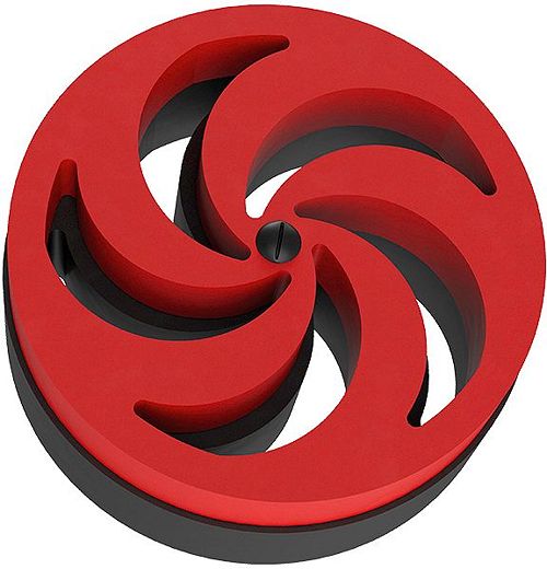 CONNECT DEBIETREGELAAR+GELUIDSDEMPER VOOR PLEMUM 125MM