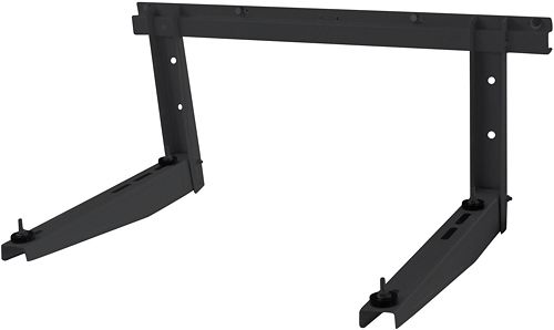 MUURSTEUNKIT +DEMPERS BUITENUNIT WARMTEPOMP SPLIT/AIRCO 550X800 ZWART
